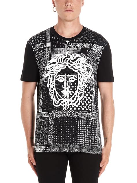 versace logo bandana|versace bandana shirt.